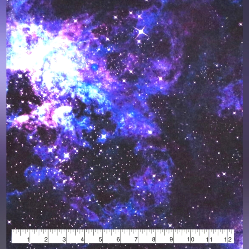 *SOLD* GALAXY ABYSS Super Snuggle Flannel Fabric